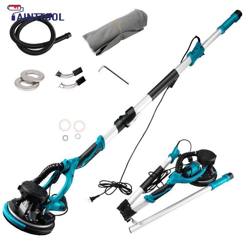 Electric Drywall Sander with 215mm Round Sanding Heads