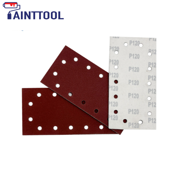 Pack of 100 Sheets of Sandpaper 115 x 230 MM Hole 14 