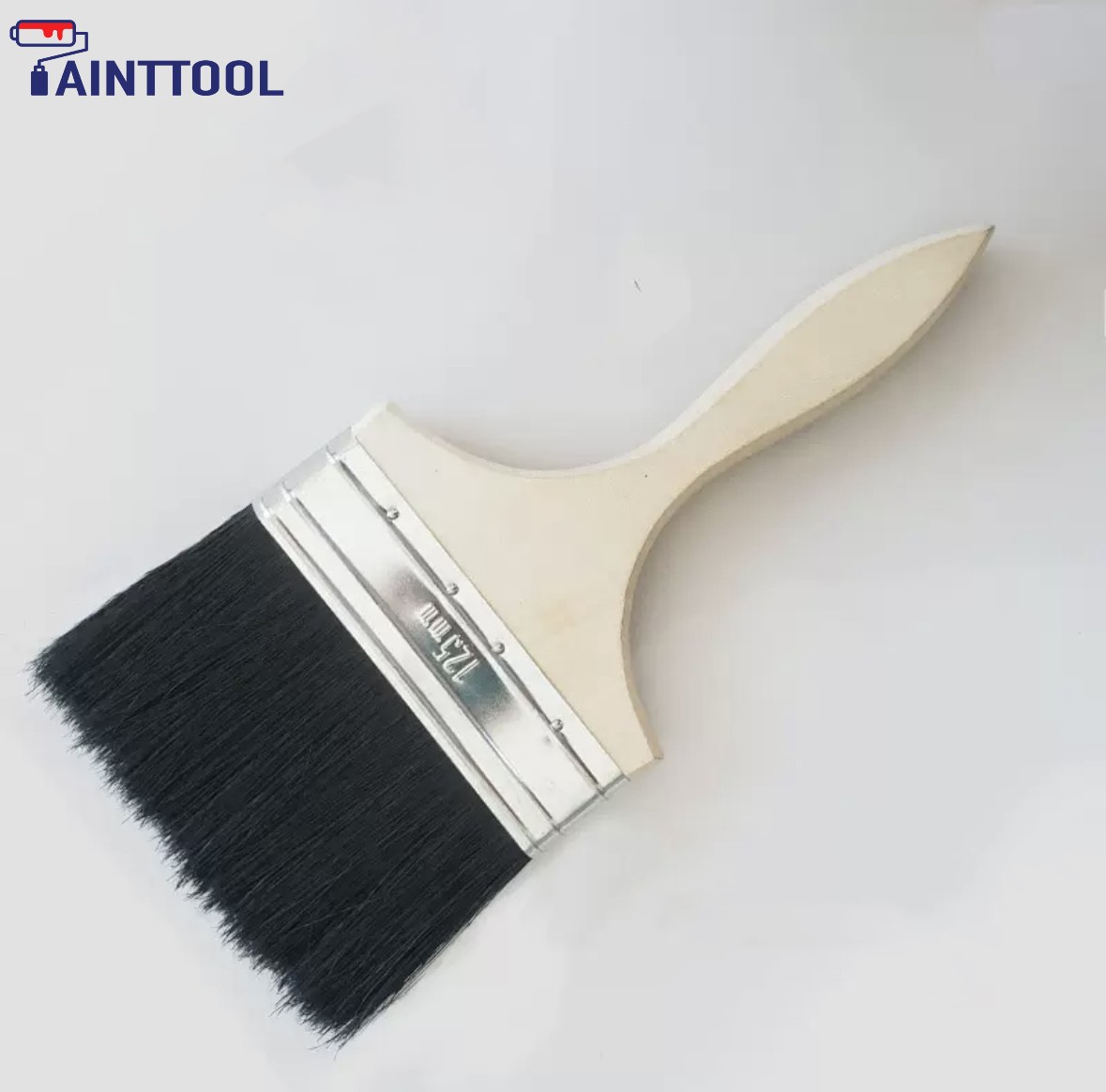 5''  Pure Black China Bristle Wall Brush