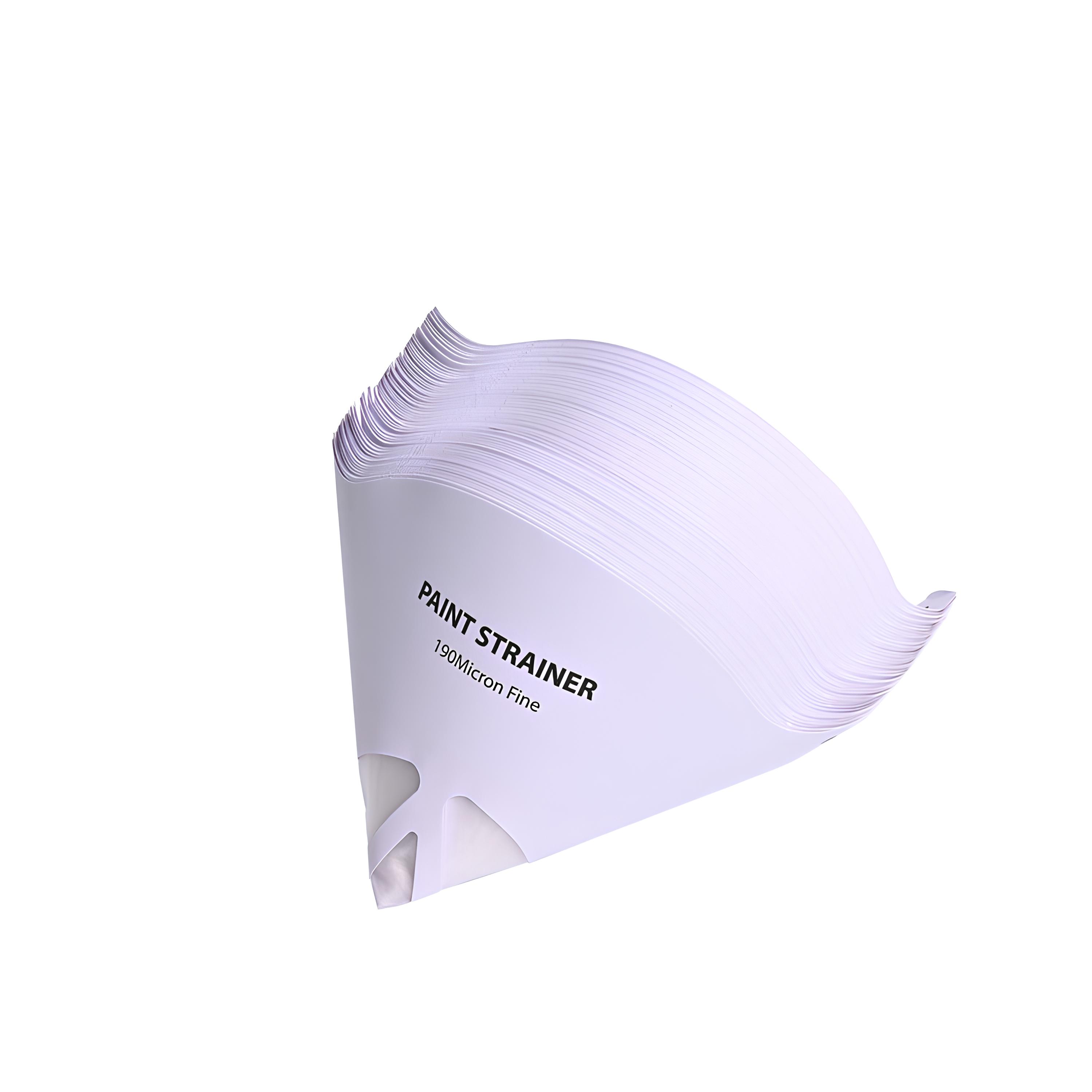 250 Pack of Paint Strainers with Fine 125 Micron Filter Tips (PT-MFT125)