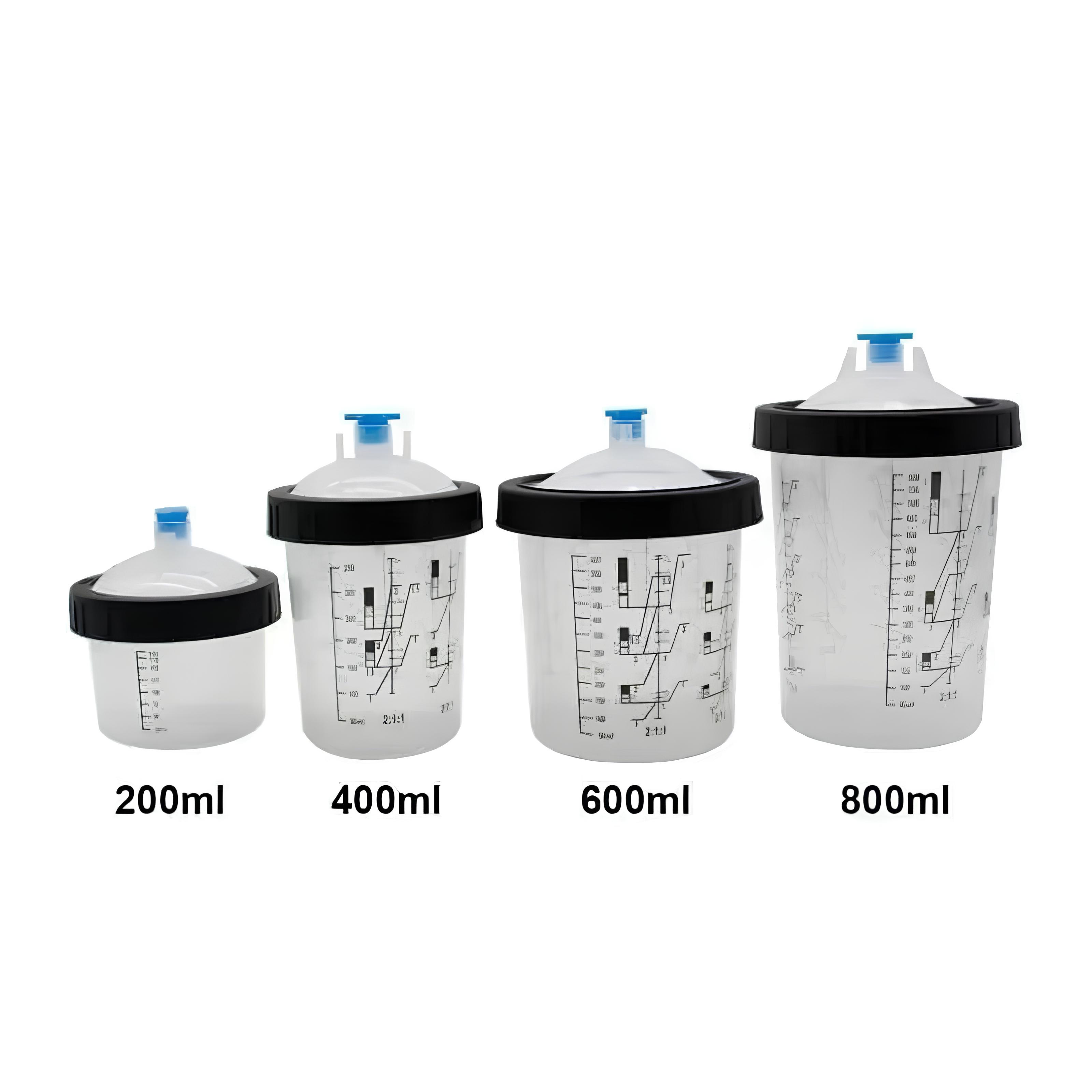 200ml 1 Box Paint Mixing Cups Sprayer Cup (PT- MC200)