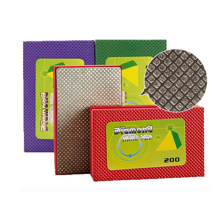 Electroplated Diamond Hand Pad (PT-DSD06)