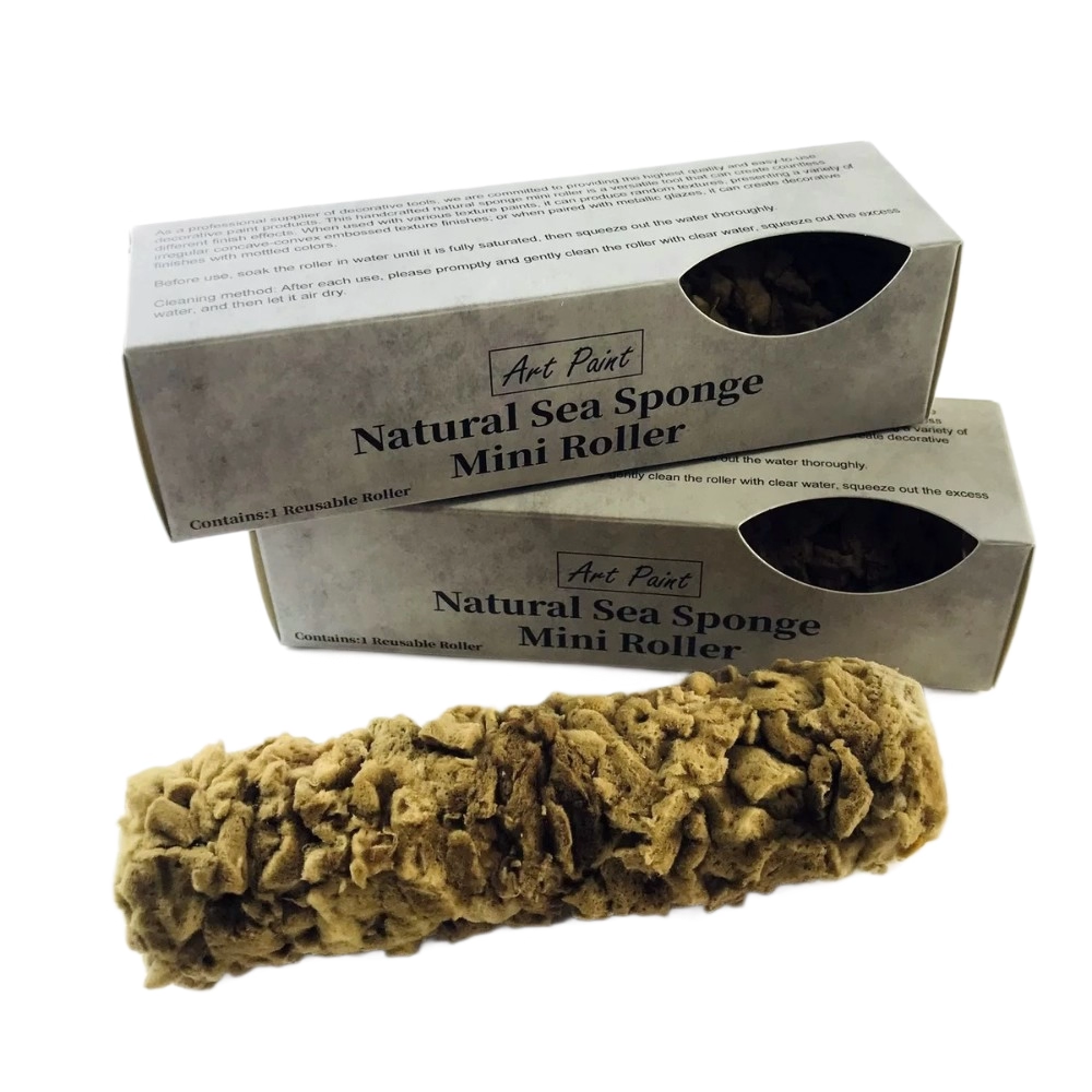 6‘’  Natural Sea Sponge Mini Roller （PT-ART01）